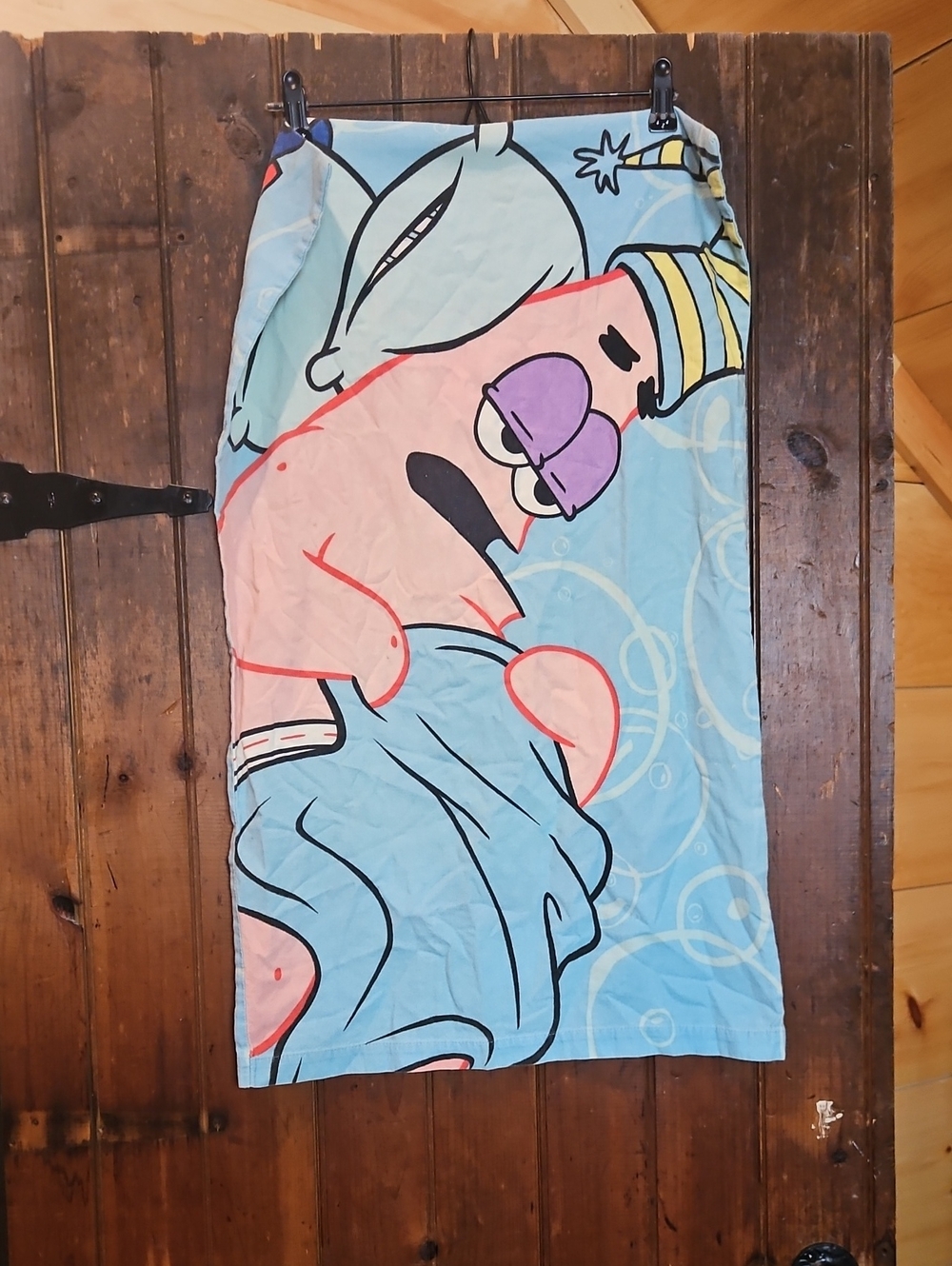 Vintage Spongebob & Patrick Star Pillowcase